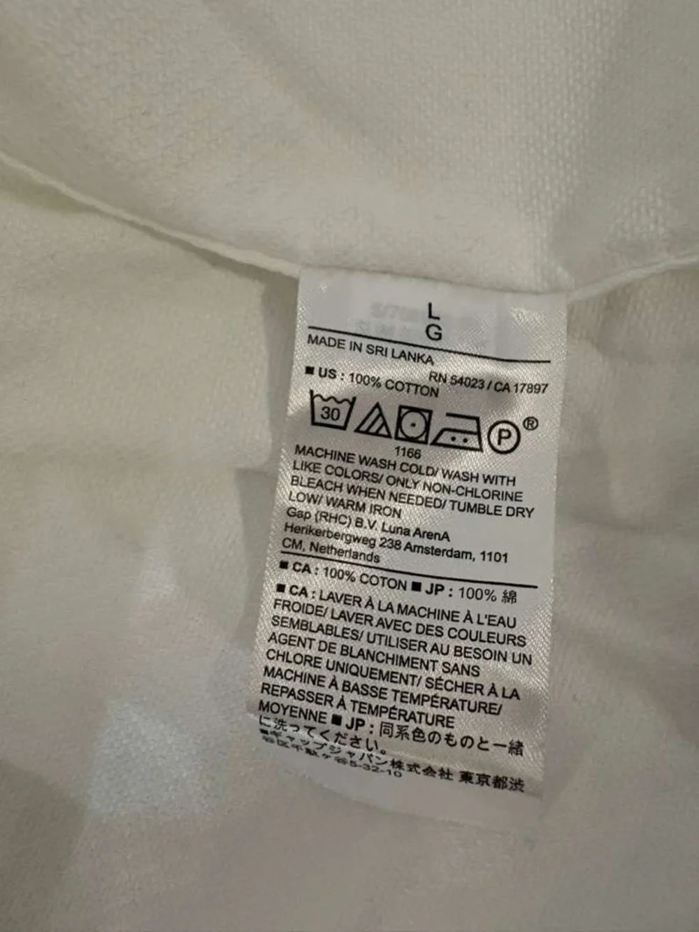Banana Republic Men's White Button-Down Dress Shirt